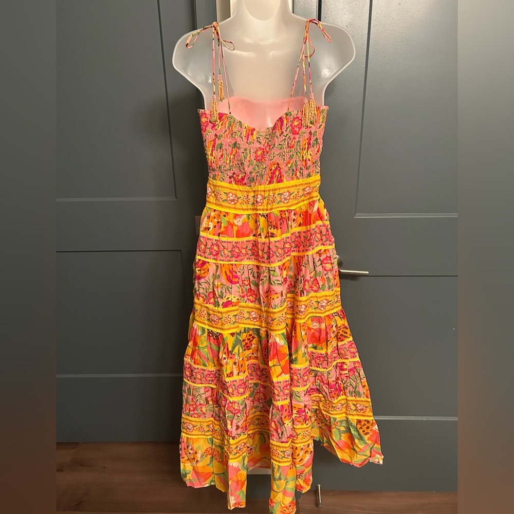 FARM Rio Midi Colorful Dress - Picture 5 of 10